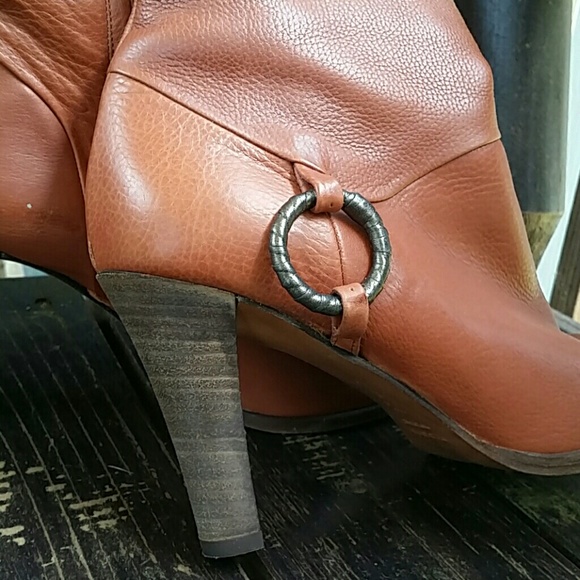 Isabella Fiore Pirate Leather Boot Tall 7.5 Medium - Picture 3 of 8